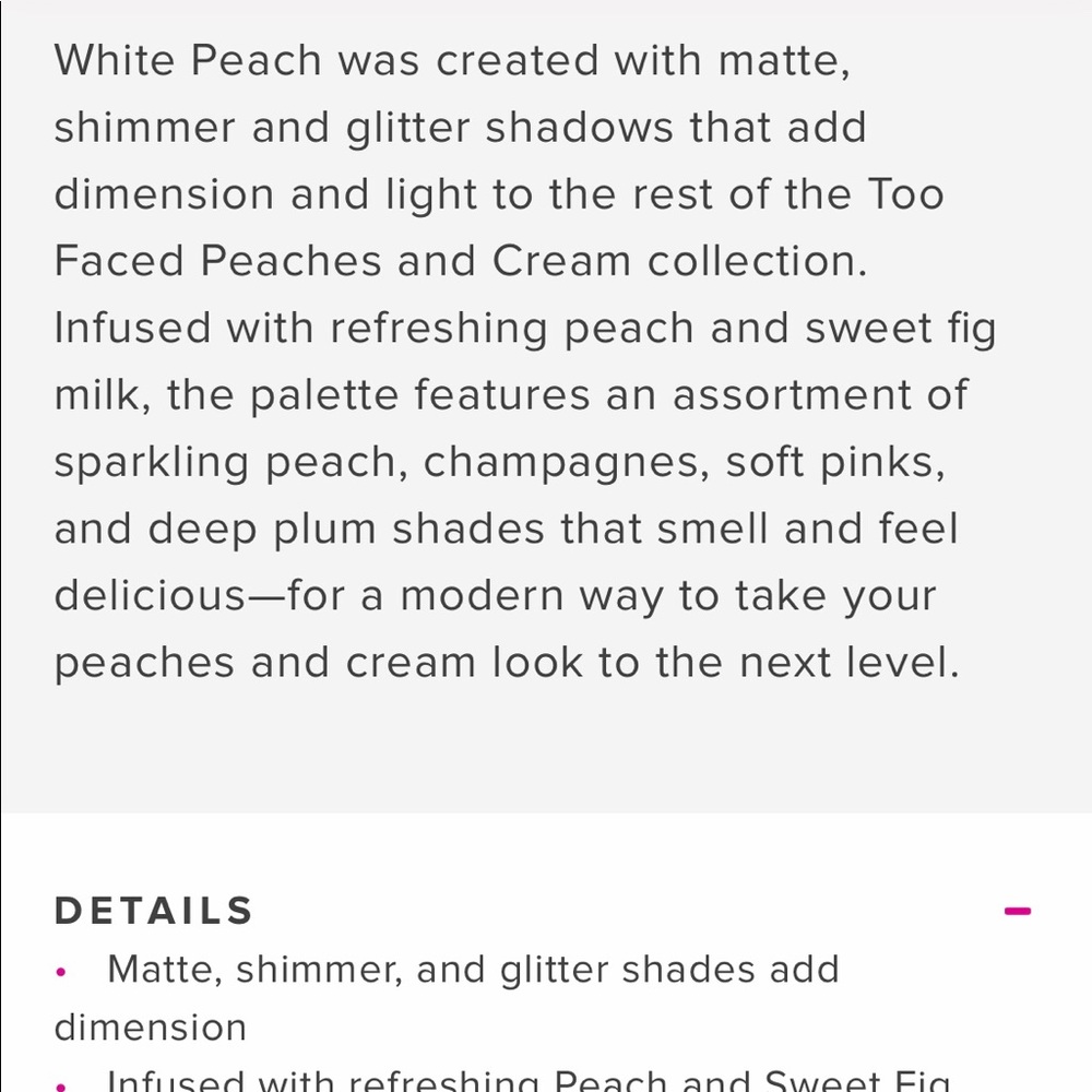 Too Faced White Peach Palette - Picture 7 of 8